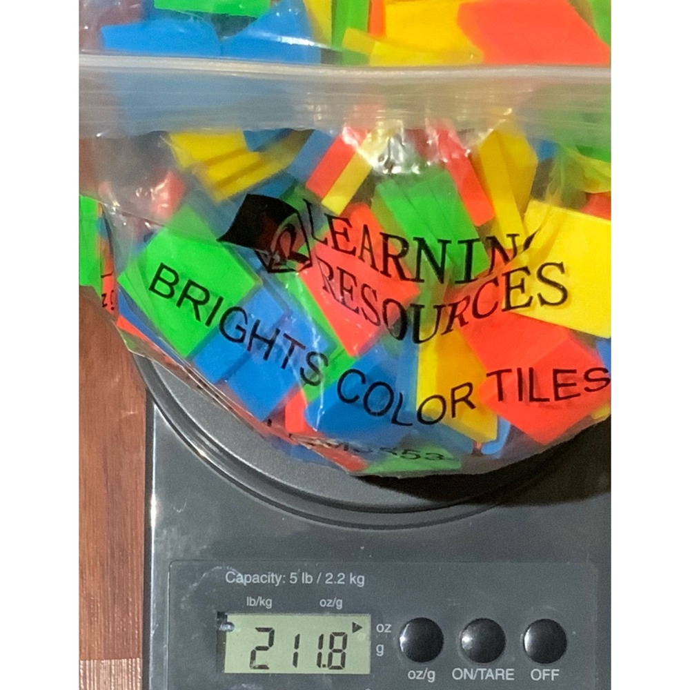 Learning Resources Bright Color Tiles - Picture 3 of 3